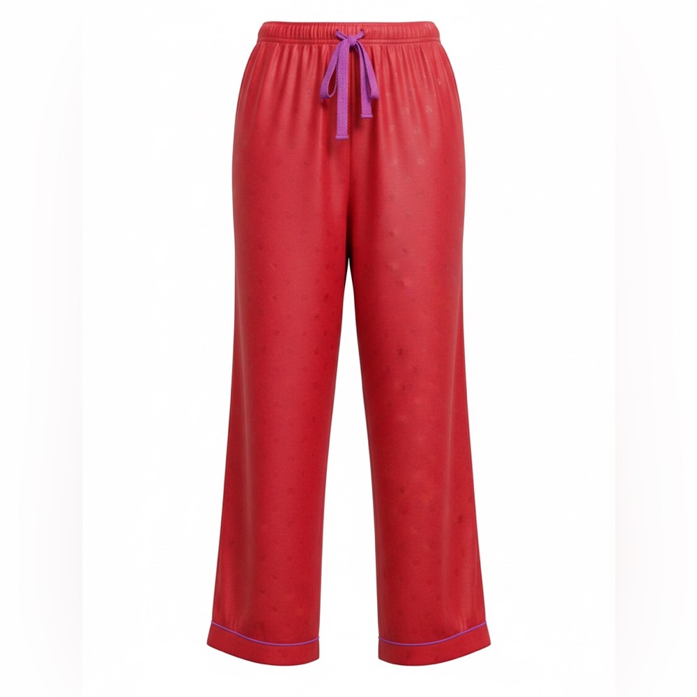 Victoria Secret | Women’s Red & Pink Logo Pajama Pants | M